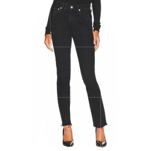 Agolde black wash Sophie jeans